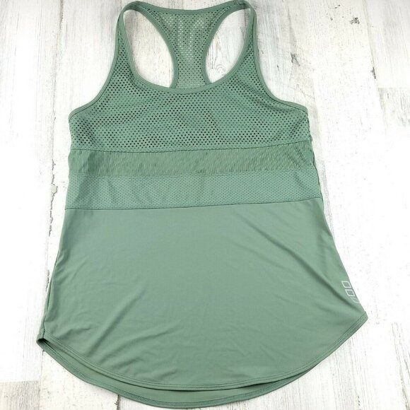Lorna Jane Tops - Lorna Jane e Running Yoga Tank Top Olive Green EUC